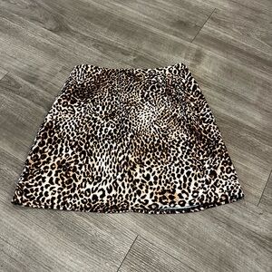 Princess Polly Brown and Black Mini Skirt